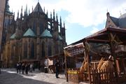 Inside Prague castle