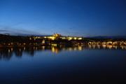 Prague Castle by night