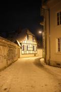 Medieval looking passageway